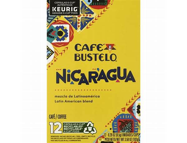 Cafe bustelo nicaragua ingredients