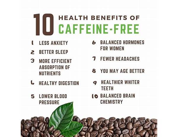 Caffeine free detox food facts