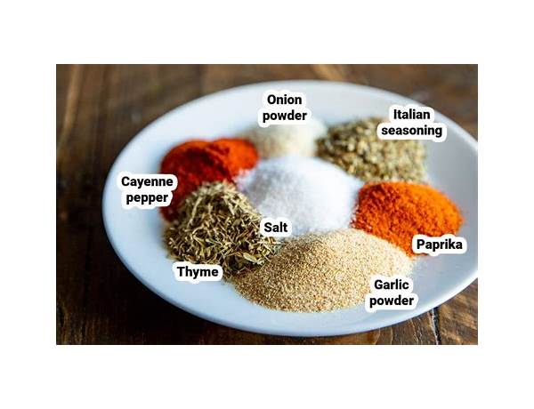 Cajin seasoning food facts