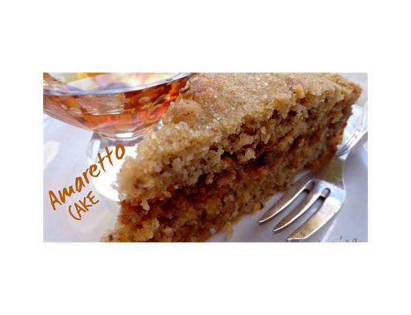 Cake amaretto liqueur food facts