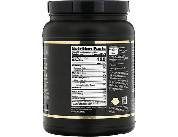 California Gold Nutrition Sport, musical term