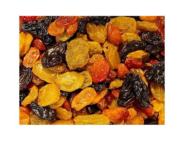 California medley jumbo raisins ingredients