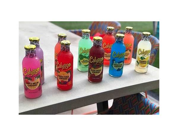 Calypso tea and lemonade ingredients