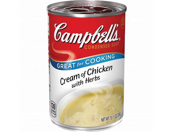 Campbell's soup cream chicken ingredients