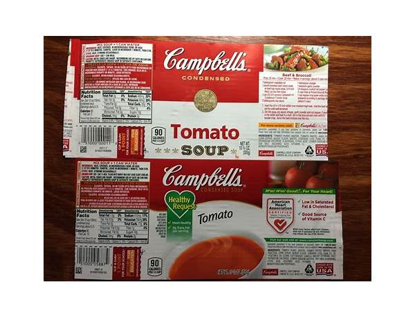 Campbell tomato soup ingredients