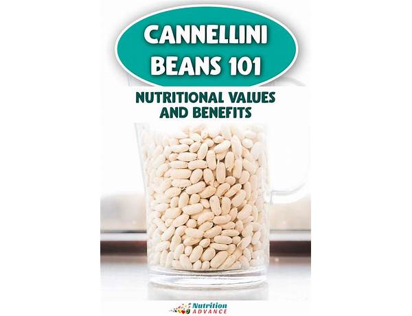 Cannellini white kidney beans food facts