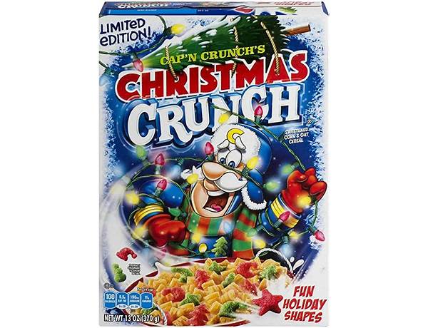 Cap'n crunch's christmas crunch food facts