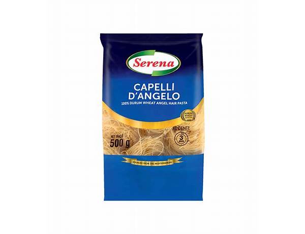 Capelli d’angelo food facts