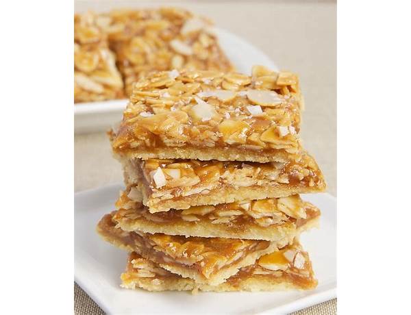 Caramel almond & sea salt bars- oz/ food facts