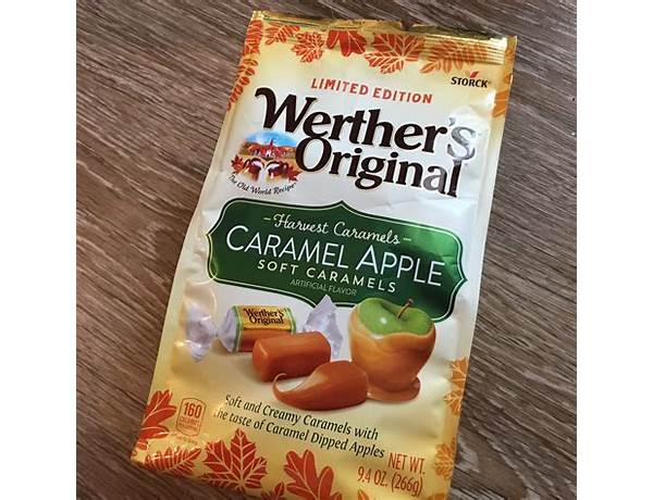 Caramel apple soft caramels food facts