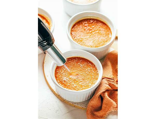 Caramel brûlée ingredients