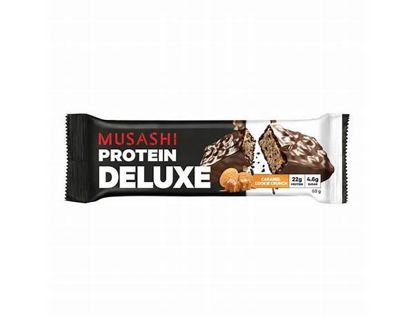 Caramel delux protein bar food facts