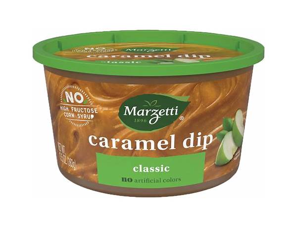 Caramel dip food facts