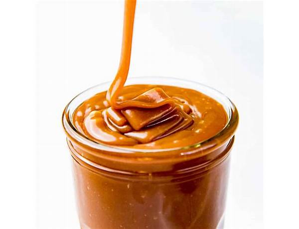 Caramel flavored sauce food facts