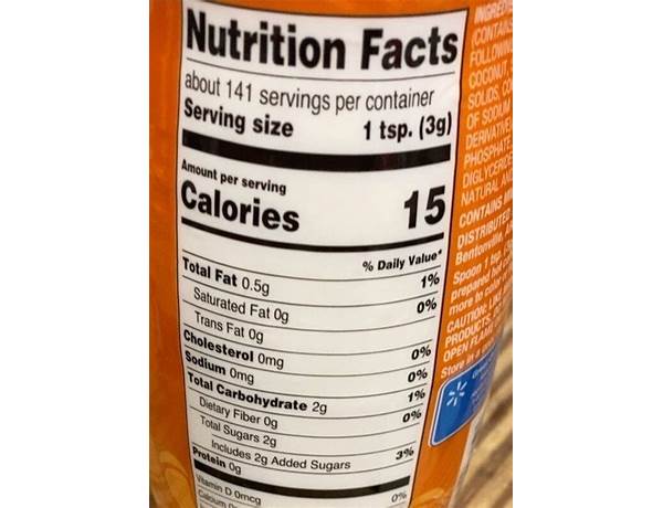 Caramel macchiato creamer nutrition facts