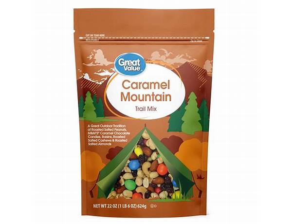 Caramel mountain trail mix food facts