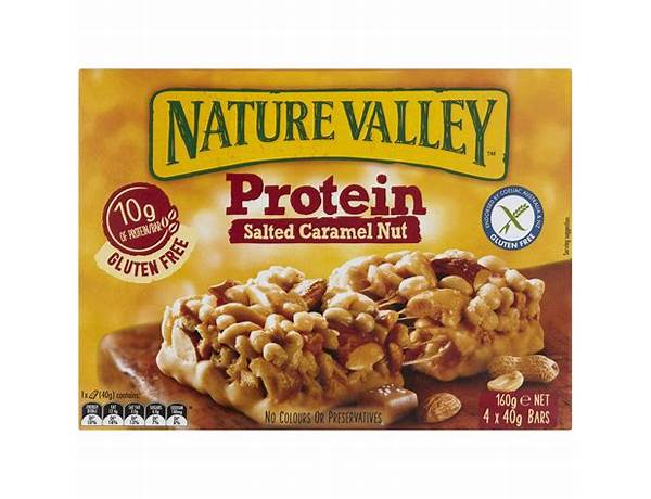 Caramel nut protein bar ingredients