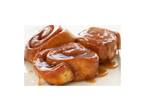 Caramel rolls food facts