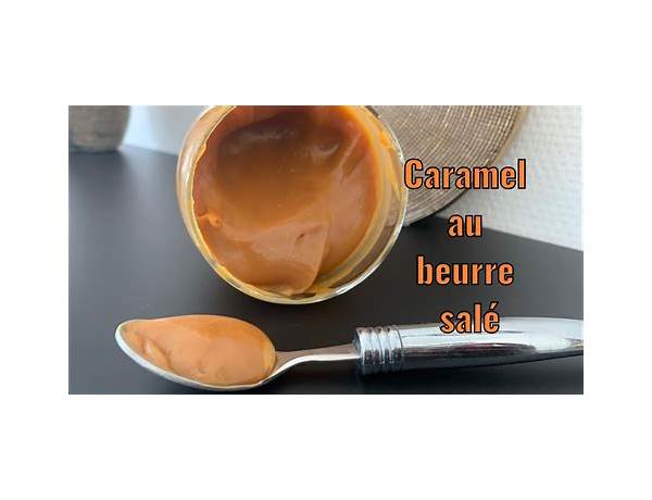 Caramel salé ingredients