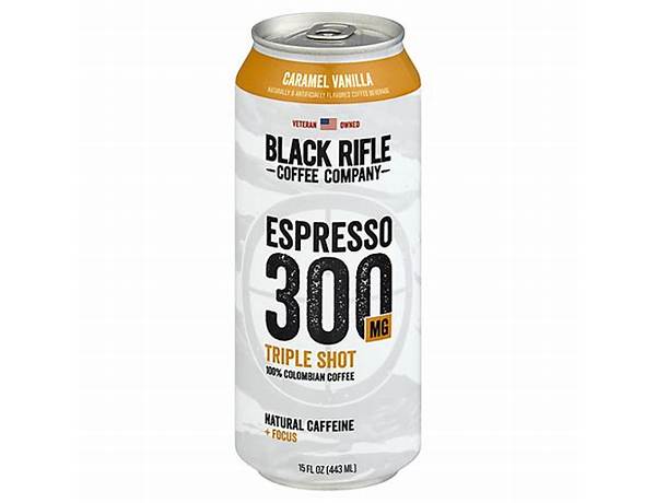 Caramel vanilla espresso 300 ingredients