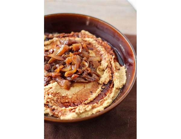 Caramelized onion hummus food facts