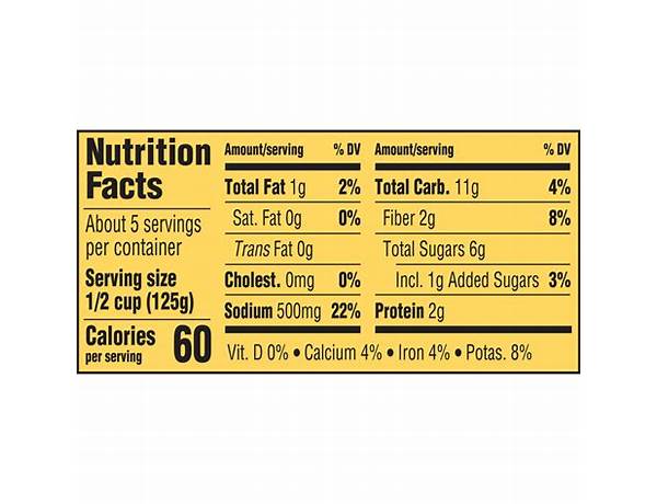 Caramelized onion w/ roasted garlic nutrition facts