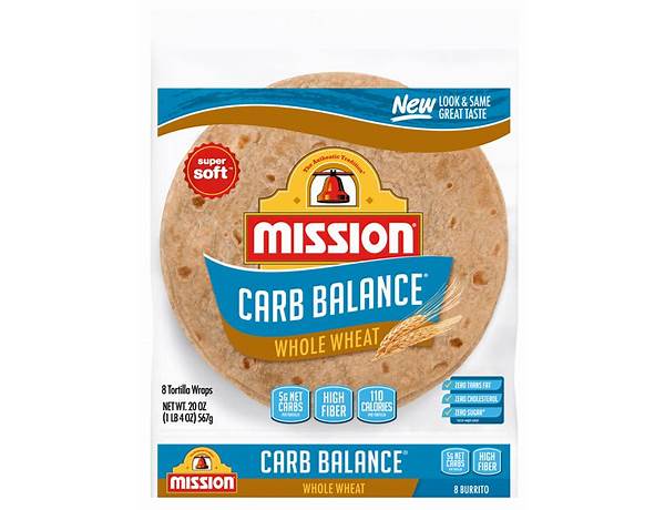 Carb balance whole wheat tortillas food facts