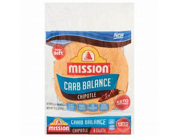 Carb balance wrap chipotle nutrition facts