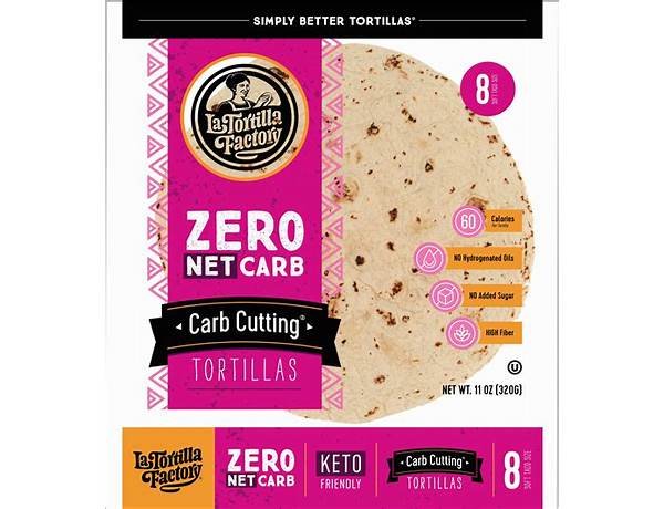 Carb cutting tortillas food facts