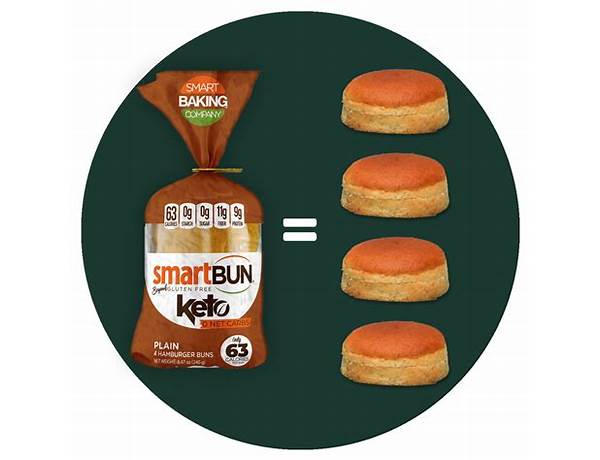 Carb smart hamburger buns food facts