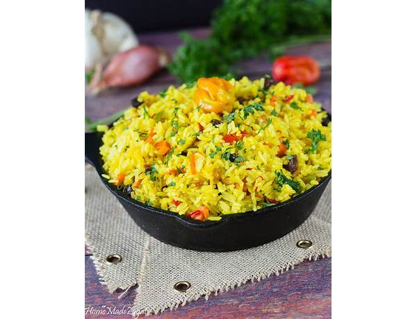 Caribbean style seasoned rice & vegetable blend food facts