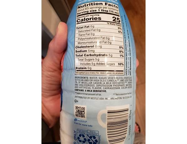 Carnation, coffee creamer nutrition facts