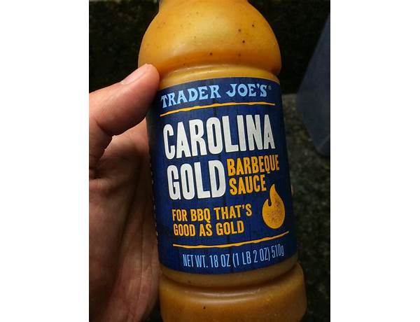Carolina gold bbq sauce food facts