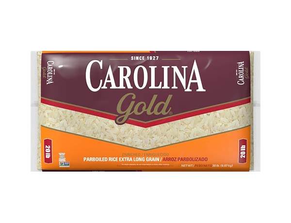 Carolina gold rice food facts