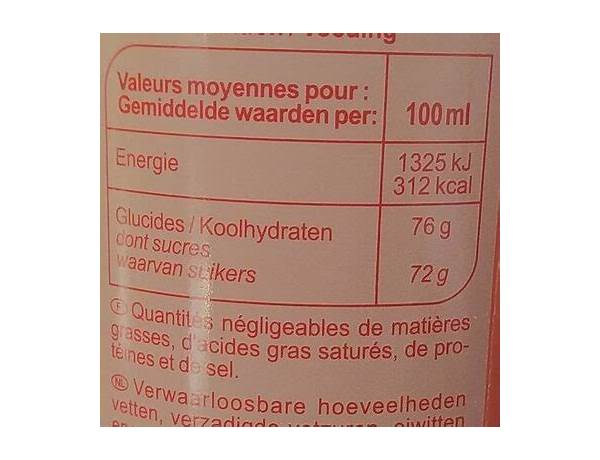 Carrefour nutrition facts