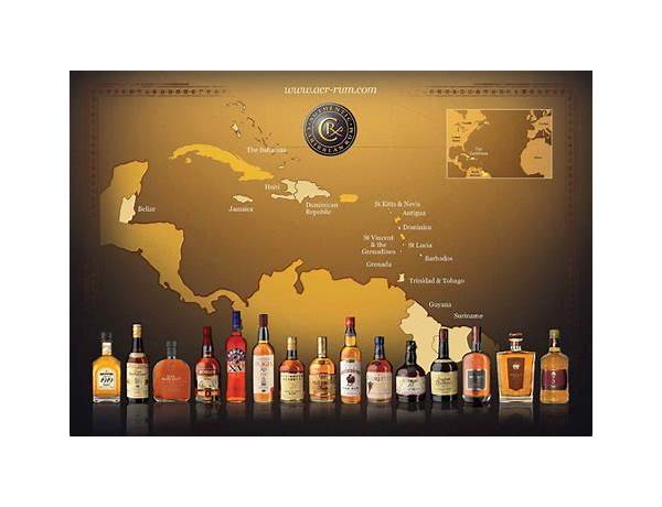 Carribean rum food facts