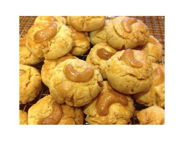 Cashew cookie ingredients