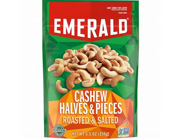 Cashew halves and pieces food facts