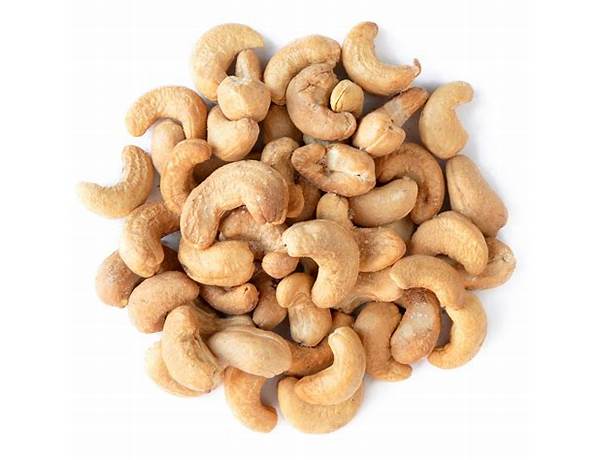 Cashews roasted salted organic ingredients