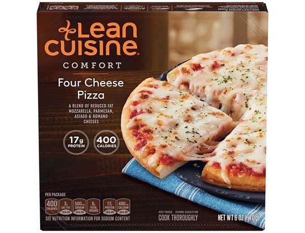 Casual cuisine traditional four cheese frozen pizza food facts
