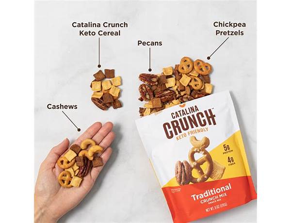 Catalina crunch cheddar crunch mix food facts