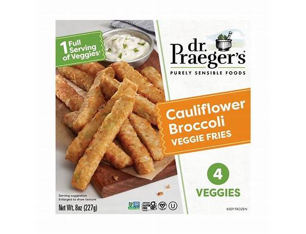 Cauliflower broccoli veggie fries food facts