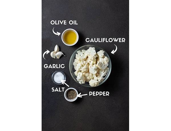 Cauliflower ingredients