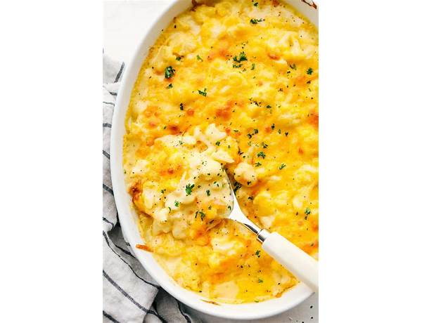 Cauliflower mac ingredients