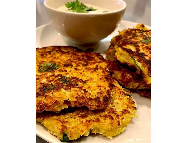 Cauliflower pancakes ingredients