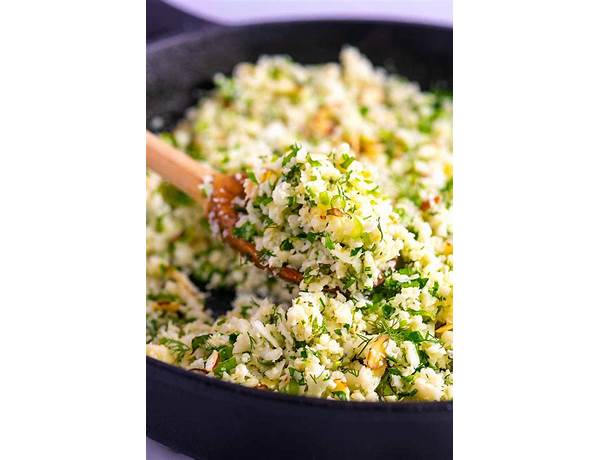 Cauliflower rice ingredients