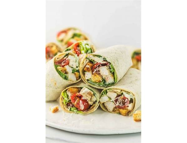 Ceasar chicken wrap ingredients