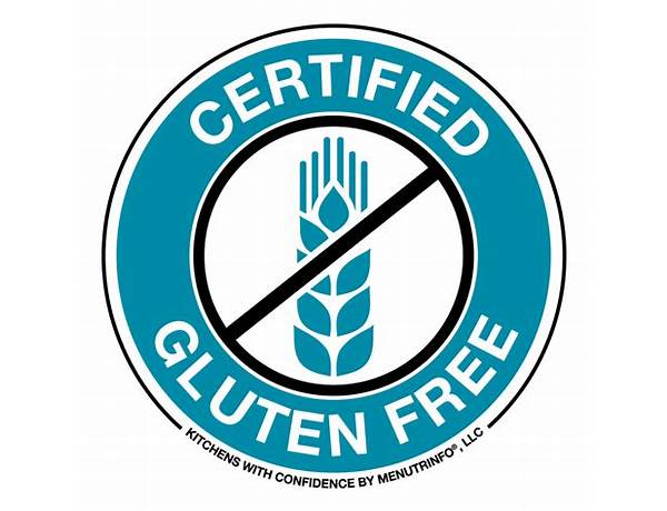 Certified Gluten-free, musical term