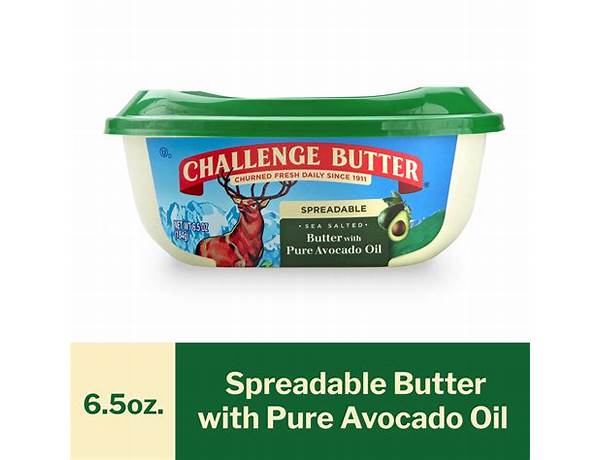 Challenge butter avocado oil ingredients