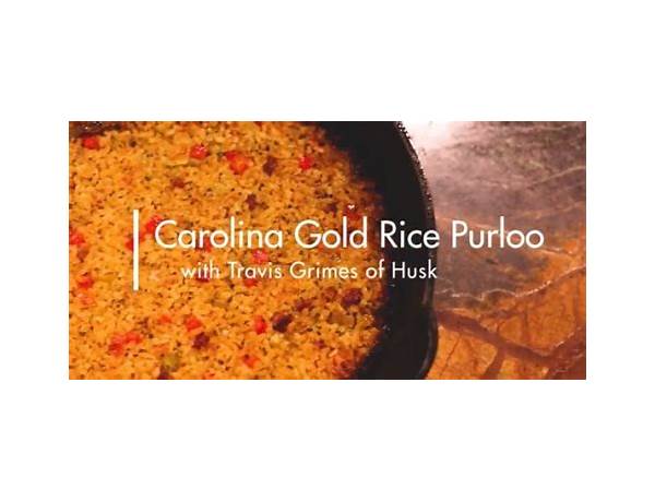 Charleston gold rice food facts